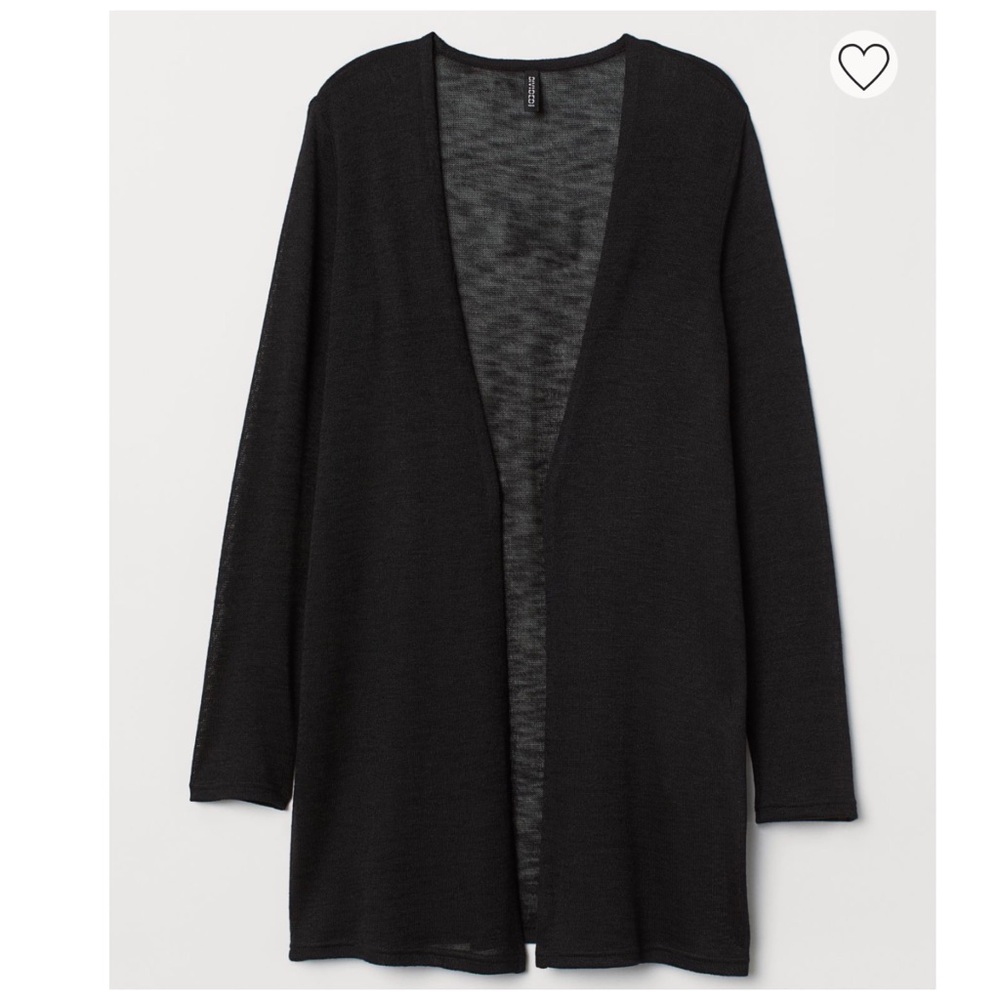 Loose-knit cardigan